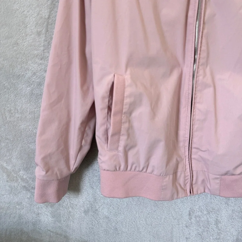 Members Only Iconic Racer Jacket Blush Pink Men's Large bomber streetwear
